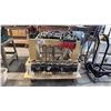 Image 2 : LARGE GROUP OF ASSORTED WOOD CLAMPS ON MOBILE CART/STAND- BESSEY, ROK, SAMONA, POWERSONIC, IRWIN