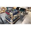 Image 4 : LARGE GROUP OF ASSORTED WOOD CLAMPS ON MOBILE CART/STAND- BESSEY, ROK, SAMONA, POWERSONIC, IRWIN