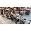 Image 1 : HUSKEY CONVERTIBLE DOLLY, GREY METAL 2 WHEEL HAND TRUCK & MASTERCRAFT 2-STEP LADDER