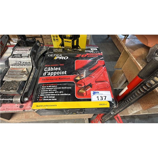 ULTRA PRO 20 CALIBER BOOSTER CABLES