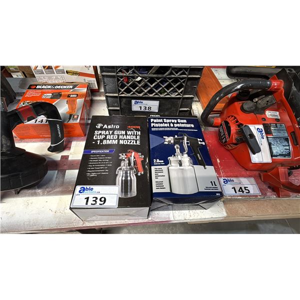 ROK PAIN SPRAY GUN & ASTRO 4008 SPRAY GUN