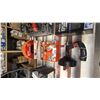 Image 1 : HUSKY PLUMBING SNAKE, BLACK & DECKER HEAT GUN & HUSKY 50' AIR HOSE