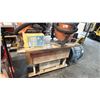 Image 1 : WOODEN MOBILE SHOP TABLE *CONTENTS NOT INCLUDED*