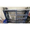 Image 3 : DRYWALLERS/PAINTERS MOBILE SCAFFOLDING SET WITH MOBILE PANEL CART