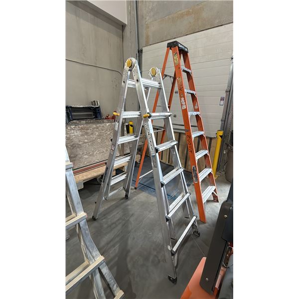 MASTERCRAFT 061-1065-6 HEAVY DUTY ADJUSTABLE TELESCOPIC LADDER