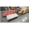 Image 1 : GREY METAL 48" X 24" PLATFORM CART