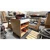 Image 1 : 2 SMALL UTILITY CABINETS WITH ASSORTED CONTENTS- GLASS GRABBER CUPS, HARDWARE, SANDPAPER & MORE