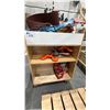 Image 2 : 2 SMALL UTILITY CABINETS WITH ASSORTED CONTENTS- GLASS GRABBER CUPS, HARDWARE, SANDPAPER & MORE
