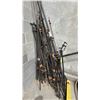 Image 2 : LARGE GROUP OF ASSORTED BAR CLAMPS WITH EXTRA PIPES