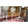 Image 1 : ASSORTED PAINT SPRAY GUNS, HOSES & (2) OSCILLATING FLOOR FANS