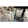 Image 1 : (2) SHARP PORTABLE AIR CONDITIONERS WITH HOSES & PORTABLE AIR CONDITIONER WITH HOSE