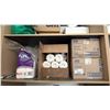 Image 1 : SHELF OF ASSORTED HAND TOWEL & TOILER PAPER; TORK, PUREX & MORE