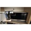 Image 2 : 4 SHELVES OF ASSORTED ITEMS INCLUDING; PANASONIC MICROWAVE, KEURIG COFFEE MAKER, LAVAZZA COFFEE