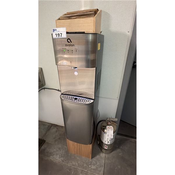 AVALON STAINLESS STEEL JUG WATER DISPENSER & FIRE EXTINGUISHER