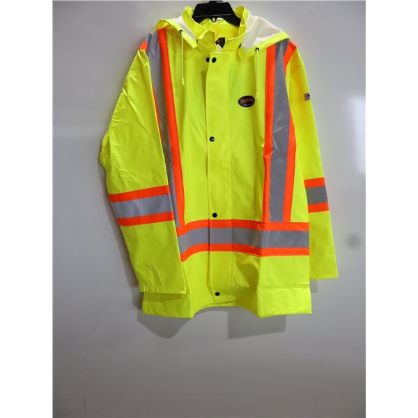 PIONEER FLAME RESISTANT WATERPROOF JACKET H.V. -LRG