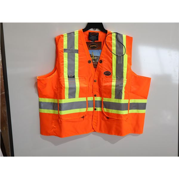 PIONEER SAFETY VEST H.V. -4XL