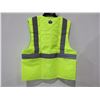 Image 2 : CHILL-ITS #6668 SAFETY COOLING VEST, MED, HIGH VISIBILITY LIME-YELLOW