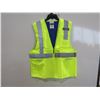 Image 1 : CHILL-ITS #6668 SAFETY COOLING VEST, MED, HIGH VISIBILITY LIME-YELLOW