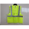 Image 2 : CHILL-ITS #6668 SAFETY COOLING VEST, MED, HIGH VISIBILITY LIME-YELLOW