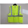 Image 2 : CHILL-ITS #6668 SAFETY COOLING VEST, MED, HIGH VISIBILITY LIME-YELLOW