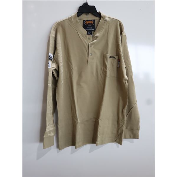 PIONEER FR HENLEY SHIRT -LRG