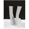 Image 2 : DUNLOP PROTECTIVE RUBBER BOOT WHITE SIZE:13