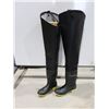 Image 1 : DUNLOP WADER STEEL TOE BOOTS SIZE:6
