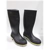 Image 1 : SERVUS STEEL TOE BOOTS SIZE:6