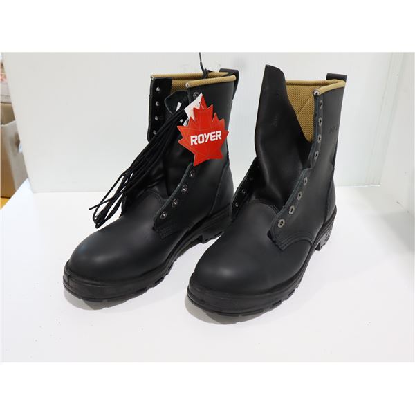 ROYER STEEL TOE WORK BOOTS SIZE 8.5 REG