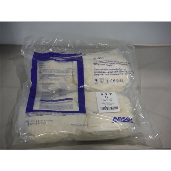 PACK OF 100 ANSELL NITRILITE 93-311 GLOVES SIZE:SMALL