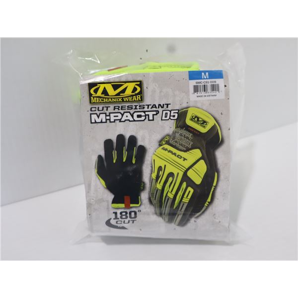 MECHANIX WEAR PAIR OF CUT RESISTANT M-PACT D5 GLOVES -MED