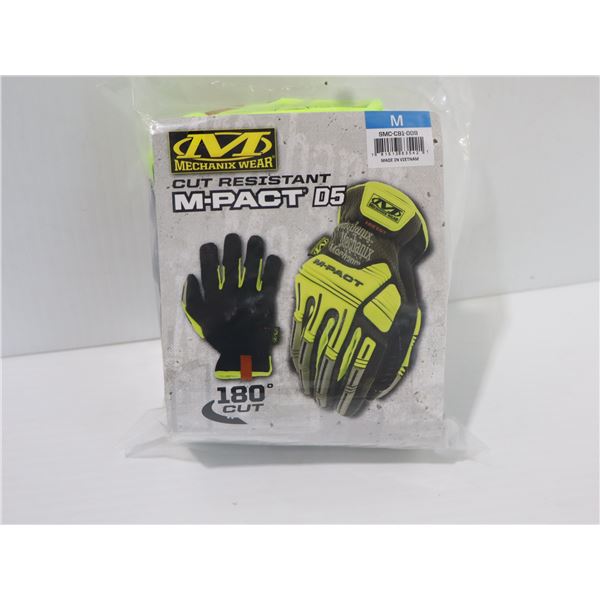 MECHANIX WEAR PAIR OF CUT RESISTANT M-PACT D5 GLOVES -MED