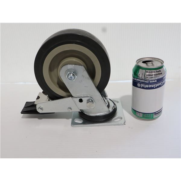 6" SWIVEL WHEEL WITH LOCKING MECHANISM