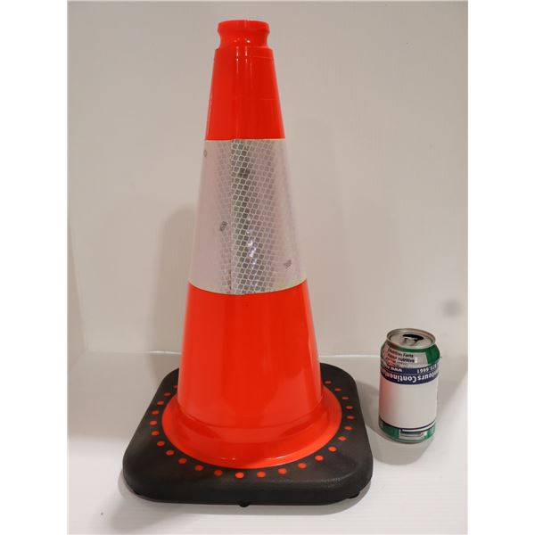 18" TRAFFIC CONE WITH "O.P.P." LOGO