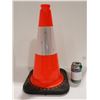 Image 1 : 18" TRAFFIC CONE WITH "O.P.P." LOGO