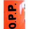 Image 2 : 18" TRAFFIC CONE WITH "O.P.P." LOGO