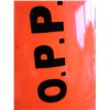 Image 2 : 18" TRAFFIC CONE WITH "O.P.P." LOGO