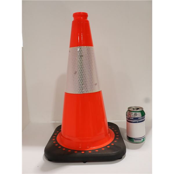 18" TRAFFIC CONE WITH "O.P.P." LOGO