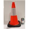 Image 1 : 18" TRAFFIC CONE WITH "O.P.P." LOGO