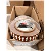 Image 1 : LOT OF 4 ROLLS OF ARROW TAPE 1"x108'