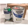 Image 1 : RUST-OLEUM ULTRA COVER PREMIUM LATEX PAINT -GLOSS WHITE 946ml