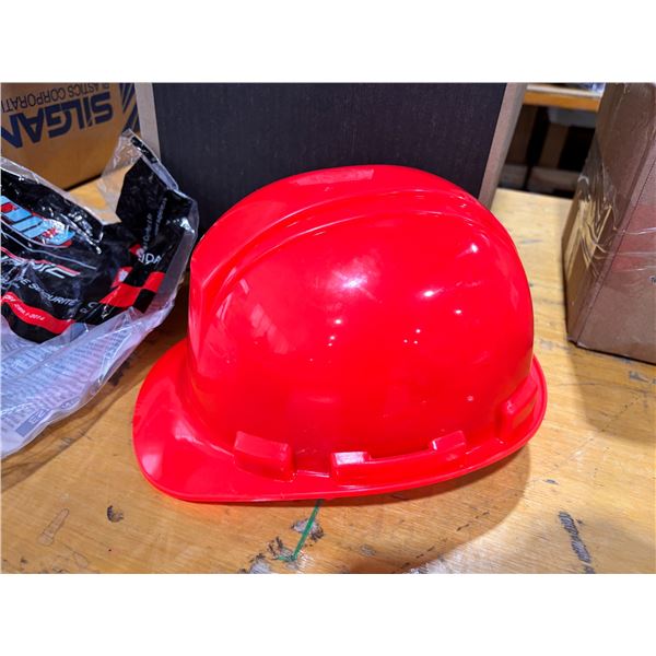 DYNAMIC PIP HARD HAT HAZARD RED #HP241-05