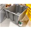 Image 1 : BIN AKRO-N.S.T. #35-190 19.5"x15.5"x10" GREY