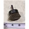 Image 1 : CUP BRUSH 1-3/4 .006SS WIRE1/4" SHANK