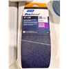 Image 1 : 5-PACK NORTON PRO SAND 36 GRIT 4"x24" BELTS