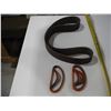 Image 1 : LOT OF 11 ASSORTED SANDING BELTS