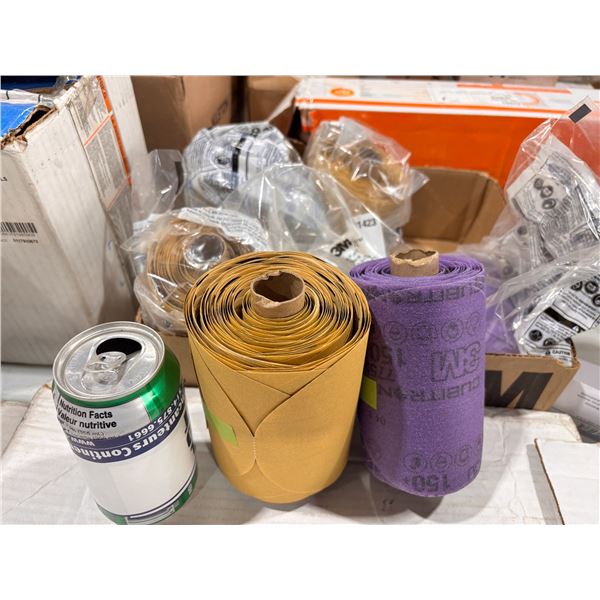 LOT OF 6 ASSORTED 3M STICKIT FILM DISC ROLLS