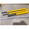 Image 1 : LOT OF 3 ASSORTED RELTON DRILL BITS (1-1/8x8-3/4x12-7/8x12)