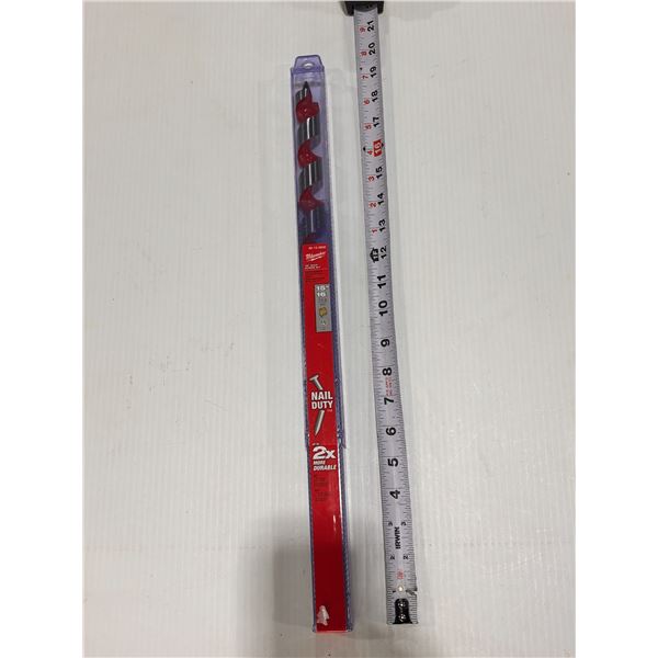 MILWAUKEE 15/16"x18" SHIP AUGER BIT #48-13-5930