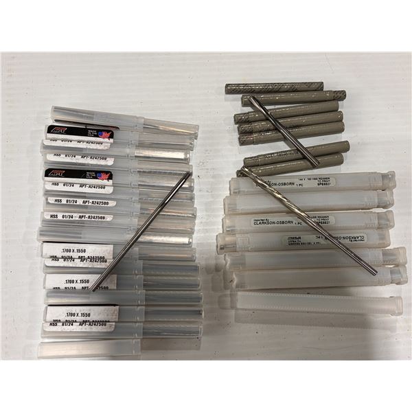LOT OF 30 ASSORTED REAMERS